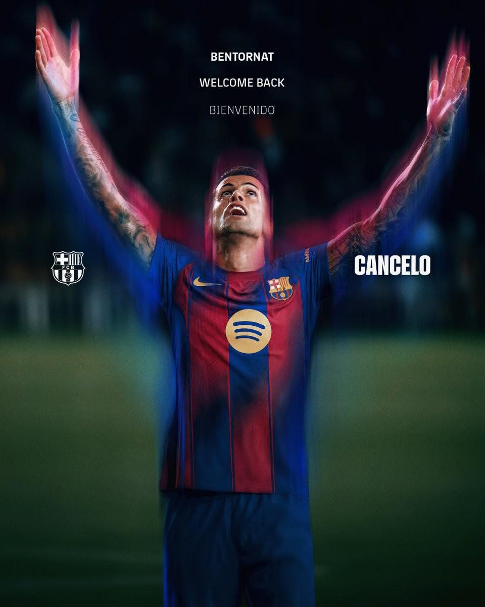 开云中文网-这回没问题了吧？巴萨官方再次宣布坎塞洛加盟